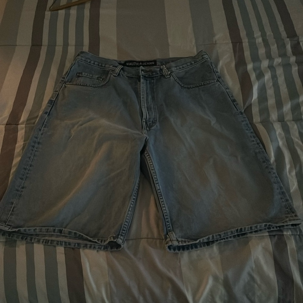 Jean shorts for men